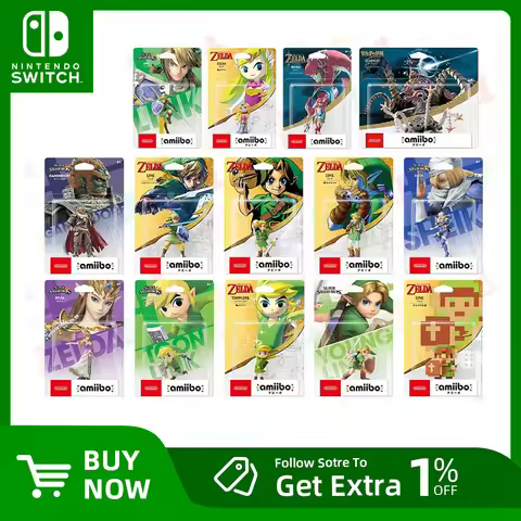 Nintendo Amiibo Link All Series - The Legend of Zelda Tears - GANONDORF Zelda Nintendo Switch Amiibo