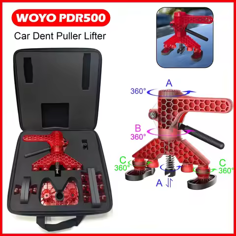 WOYO PDR500 Adjustable Car Dent Puller Dent Remover PDR Lifter Kit Auto Body Paintless Dent Repair T
