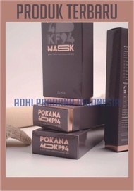 POKANA MASKER MEDIS 4D KF 94 MASKER MEDIS 4 PLY ISI 12 PCS - WHITE