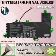 Baterai Leptop ASUS E402 E402Y E402M E402MA B21N1505 - ORIGINAL