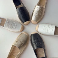 TB Tory Burch 漁夫鞋 草編平底單鞋 牛皮 羊皮 平底鞋  espadrilles