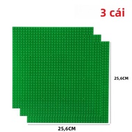3 Tấm Đế Nhựa ABS Cổ Điển 32x32 32x16 Chấm Lắp Ghép Thành Khối Xây Dựng Dùng Cho Đường Phố Lắp Ráp M