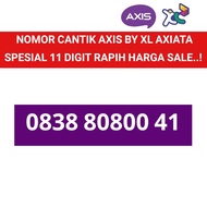 nomor cantik Axis by XL axiata spesial 11 digit nomer kartu perdana 08