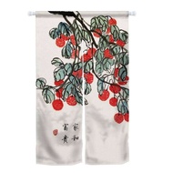 Rèm cửa Nhật Bản Noren tranh phong cách Trung Quốc phong thủy bình an may mắn cho sự giàu có rèm cửa