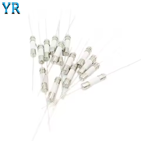 10PCS 5*20 Fast Blow Ceramic Fuse Fast Break With Pin 5X20MM 250V 1A 2A 3A 3.15A 4A 5A 6.3A 8A 10A 1