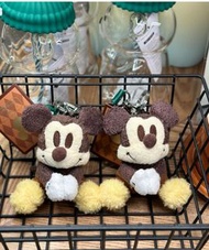 現貨💢  韓國 Starbucks x DISNEY 系列  mickey keyring 匙扣  ✨️  唐老鴨   米奇  米妮  鋼牙與大鼻   Donald duck  mickey Minn