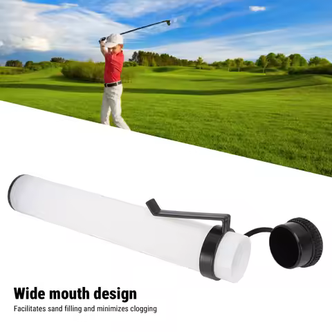 Course Sand Bottle ABS Portable Sand Holder Bottle Container Divot Repair Accessory for Outdoor Stan