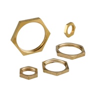 Hexagon Brass Head Nuts Pipe BSP Thread Nut Copper Fittings