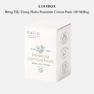 Bông Tẩy Trang Halio Premium Cotton Pads 100 Miếng