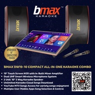 BMAX COMPACT DW19" KOD ALL-IN-ONE KARAOKE SYSTEM INCLUDED SPEAKER & WIRELESS MIC ( EX-STOCK KL )
