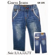 Seluar Jeans GUESS Budak Lelaki -  GB105 .