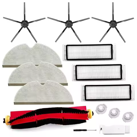 For Roborock S6 Pure S6 E4 S4 Max S6 MaxV S5 S5 Max S4 E2 E3 E5 E20 E25 E35 Main Side Brush Hepa Fil