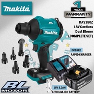 MAKITA DAS180 / DAS180Z 18V Cordless Dust Blower