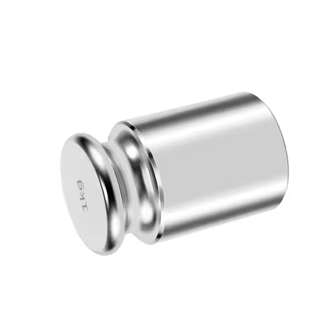 Calibration Weight For AWS Digital Scale, Carbon Steel, Chrome Finish, 1000G (1KG WGT)-Hot