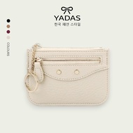 YADAS Dompet Kartu Wanita Neo-Classic - Hayeon Dilengkapi Gantungan Tas