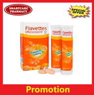 FLAVETTES EFFERVESCENT VITAMIN C 1000mg ORANGE 30s