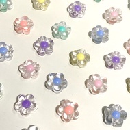 Acrylic Flower Beads 10g | Flower Beads