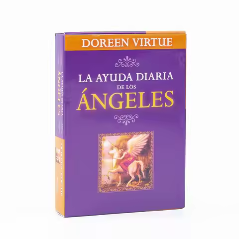 Daily Guidance From Your Angels Oracle 44 Cards Deck 10.4*7.4cm Spanish Version Fate Divination Taro