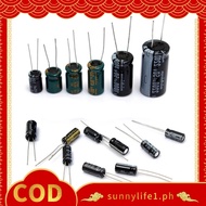 【SUNYLF】120Pcs 15 value 50V 1uF-2200uF Electrolytic Capacitor Assortment Kit Set