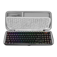 GEEKRIA 90%-96% Keyboard Case, Hard Shell Travel Carrying Bag for 100 Keys Computer Mechanical Keybo