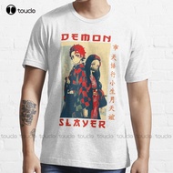 Japanese Demon Slayer Fantasy Anime Kamado Nezuko Tanjiro T-Shirt Tshirts For Summer Custom Aldult n
