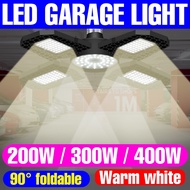 LED Garage Light E27 Spot Light 220V Deformable Ceiling Light E26 LED Bulb 110V LED Warehouse UFO Wa