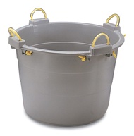 紅A灰色超大84 公升塑膠桶 可用作浸浴 Red A grey extra-large 84-liter plastic tub, suitable for bathing