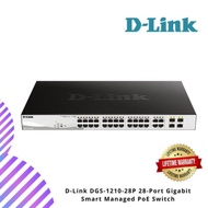 D-Link DGS-1210-28P 28-Port Gigabit Smart Managed PoE Switch