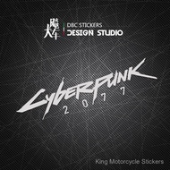 Ready Stock Cyberpunk 2077 Game Car Sticker E3 Cyberpunk Electric Car Motorcycle Sticker Sticker Car