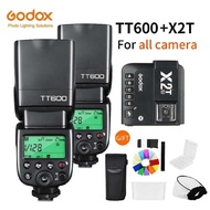 Tt600 Flash 2.4G Wireless TTL 1/8000S Speedlite + Godox X2t Trigger For +