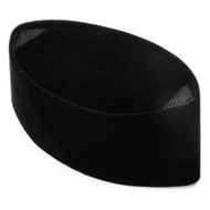 HITAM Plain Black Cap Songkok Cap Black Cap Plain Cap
