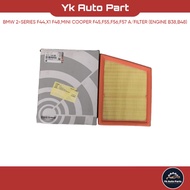 BMW 2-SERIES F44,X1 F48, MINI COOPER F45 F55 F56 F57 1.2L 1.5L 2.0L AIR FILTER (ENGINE B38,B48)