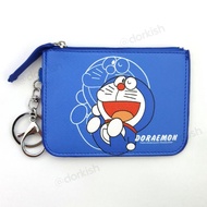 Cute Doraemon the Robot Cat Ezlink Card Pass Holder Coin Purse Key Ring
