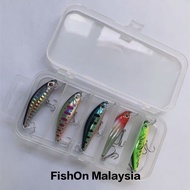 🇲🇾 02 = Singking minnow killer siakap kerapu sebarau kelah ikan casting lure umpan savior rapala dai