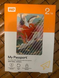 WD數據2T 2TB移動硬盤mypassport隨行版高速USB3.0國內版