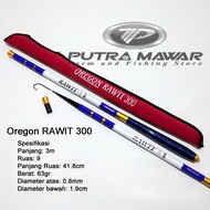 Joran Pancing Ikan Tegek Kolong Oregon Rawit 150 180 210 240 270 300 360 450 Cm Bahan Carbon Ruas P