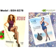 8278 Woman Stocking Panties - Black Colour