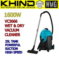Khind Wet & Dry Vacuum Cleaner VC3666