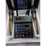 G4  YAMAHA MIXER WITH 2 WIRELESS MICROPHONE