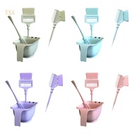 YXA Professional Hair Dyes Applicator 4pcs Nonslip Mixing Bowl Brush and Stirring Rod