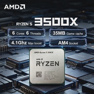 AMD | NEW AMD Ryzen 5 3500X 3.6GHz Socket AM4 6-Core 6-Thread R5 3500X L3=32M Processor DDR4 Without