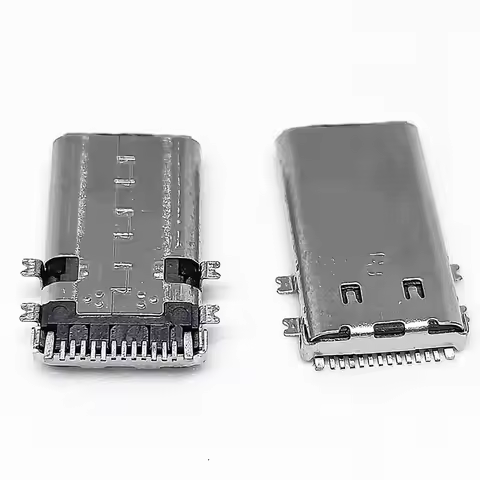 1PC TYPE C Male 12PIN Board 4 Leg 90 Degree SMT 13.1mm USB3.1 12P Type C Charging Port Plug Socket C