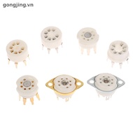 gongjing 1PCS 6AQ5 EAA91 6J1 6J2 6X4 6Z4 Tube Soet Gold-plated Soet For 7Pin B7G Vaccum Tube Amplifi