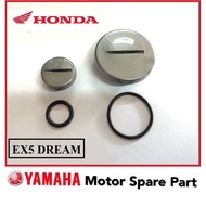 HONDA EX5 DREAM GENERATOR CAP 0 WAVE100 MAGNET NUT SMALL COVER NUT CRANKCASE NUT TUTUP MAGNET