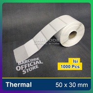 Thermal Label 50x30mm - 50x30 - 50 x 30 mm (1 LINE) Sticker Paper Receipt Printer Barcode Xpinter