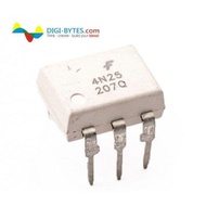 4N25 - Optocoupler Phototransistor Output with Base Connection(IC New)