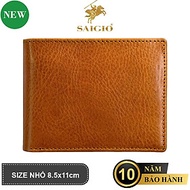 Ví Nam Nhỏ Gọn Cao Cấp HERITAGE, Da Bò Full Grain Siêu Bền Bỉ, Thiết Kế Đơn Giản, Dáng Ngang - Gập 2