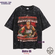 ALLEN IVERSON THE ANSWER VINTAGE TEE BASKETBALL T-SHIRT BASIC T-SHIRT/ UNISEX T-SHIRT/ BASKETBALL T-