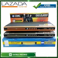 PROMO murah DVD GMC BM081T DVD Player Besi Berkualitas VCD MP4 Mic USB