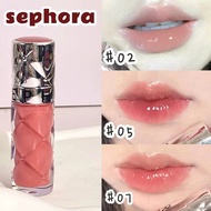Sephora.Lip Gloss Hydrating Moisturizing Lip Plumping Easy Color Lipstick Lip Makeup